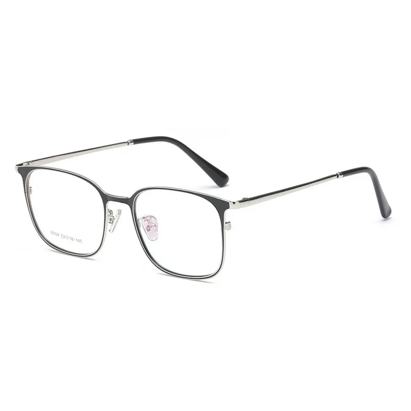 Handoer 6908 Optical Glasses Frame for Men and Women Alloy Eyewear Full Rim Alloy Spectacles Glasses Optical Prescription Frame