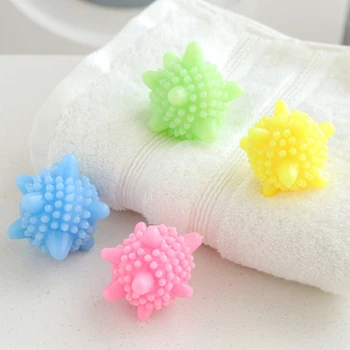 

1 pc Anti-winding Laundry Ball Home Washing Machine Starfish Solid Cleaning Ball Super Strong Decontamination Laundry Balls
