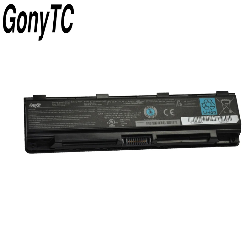 Оригинальный аккумулятор PA5024U для ноутбука Toshiba Satellite C800 C850 C870 L800 L830 L850 L855 L870 PA5023U