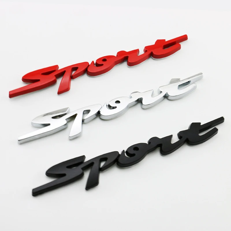 

1x car-styling Metal 3D Sport Car Stickers Motorcycle Racing Emblem Badge Sticker