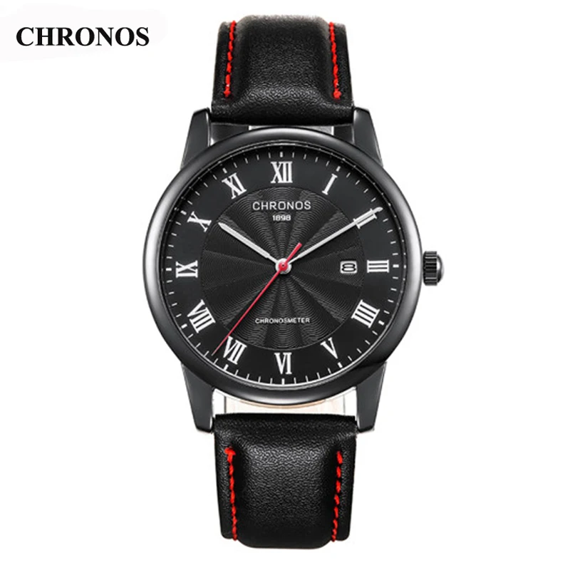 Chronos Mens Watches Top Brand Luxury Quartz Watch Waterproof Mens Wristwatch Date Clock Relogio Masculino Chronos Mens Watches Top Brand Luxury Quartz Watch Waterproof Mens Wristwatch Date Clock Relogio Masculino