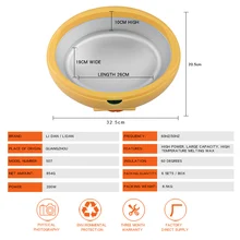 Профессиональный парафиновый нагреватель Monika Nails с европейской вилкой для рук и спа, машина для разогревания, лечение парафина, для ванны, Успокаивающая Увлажняющая, Beaut
