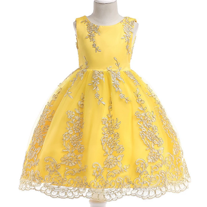 yellow dress for girl kid