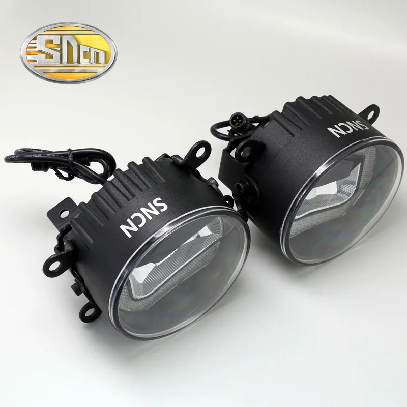 

For Acura RDX 2010 2011 - 2015 2016 SNCN Car Fog Lamp LED Angel Eyes Daytime Running Light Safety Driving 2-in-1 Functions