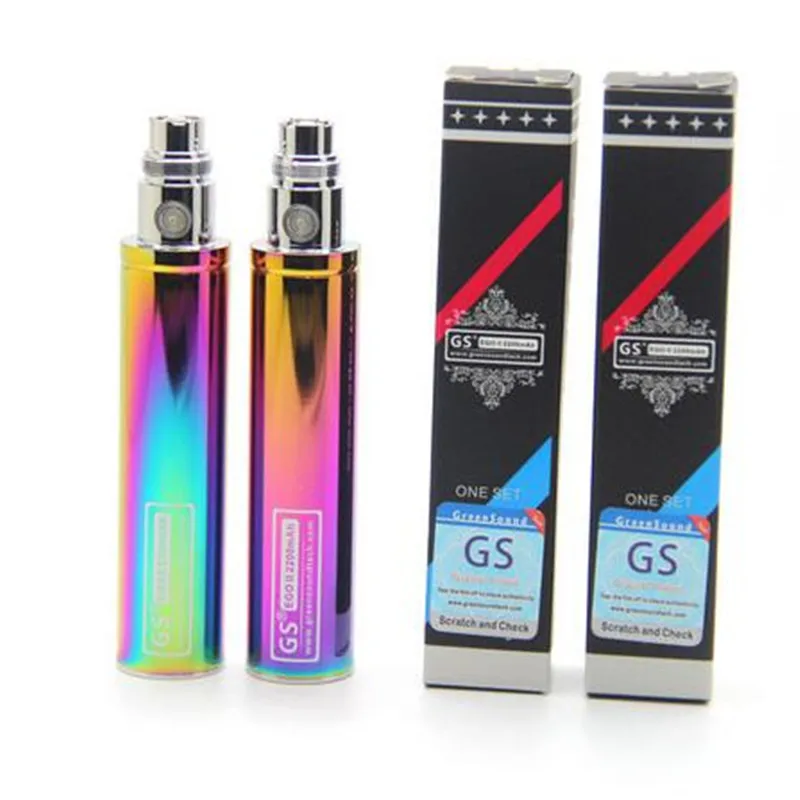 

GreenSound GS ego II Electronic Cigarette Batteries 2200mm eGo High Quality Battery fit for Electronic Cigarettes Atomizer