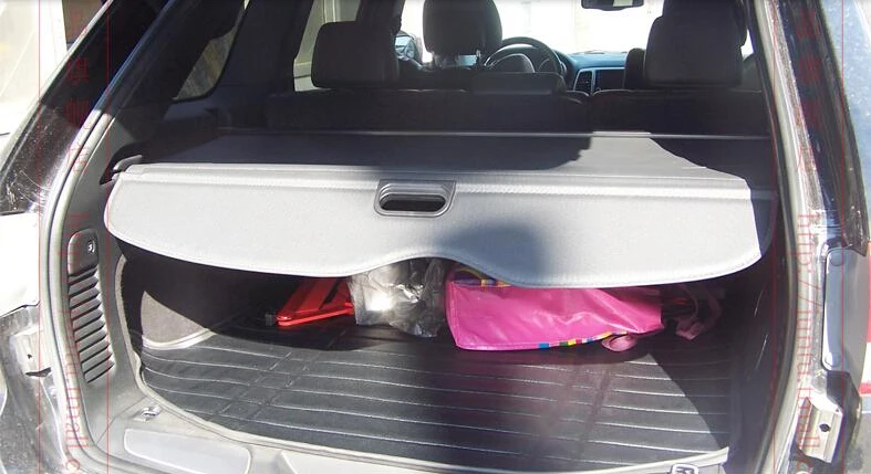 

for For JEEP Grand Cherokee 2015 2014 2013 Rear Trunk Security Shade Cargo Cover Pure Black