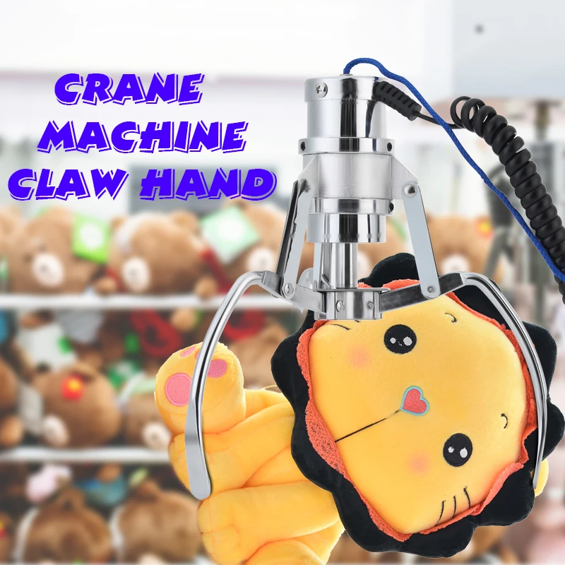 

7'' Crane Machine Replacement Claw Hand S/M/L Size Jumbo Crane Claw Assembly Catch Grasp paw Candy Doll