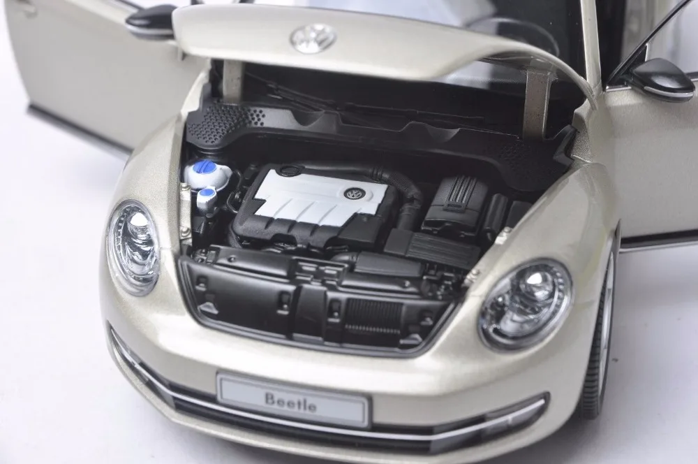 1:18 литья под давлением модели для VW Volkswagen Жук серебро микролитражных Игрушечная машина из сплава миниатюрный коллекция подарок