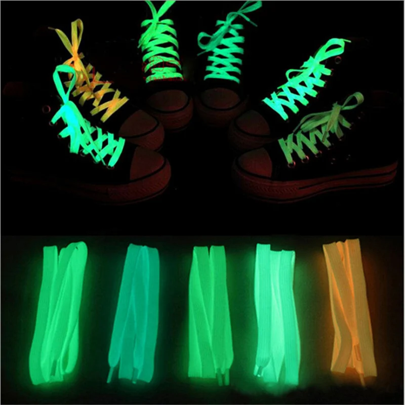 SAILEROAD модная 1 пара 120 см светящийся спортивный шнурок игрушки светится в темноте светящиеся шнурки крутые игрушки подарок для детей