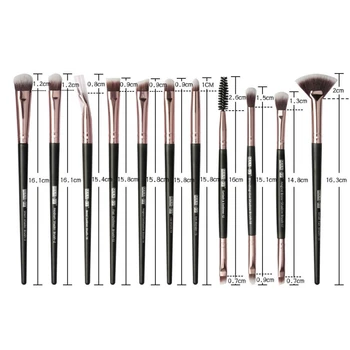 

20 Pcs Professional Makeup Brushes Set Powder Foundation Eyeshadow Blending Make Up Brushes Cosmetics