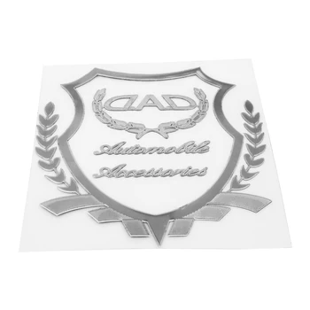 

Car Styling Emblem Badge Sticker for DAD Logo for VW Tiguan Toyota Volvo Nissan LADA Ecosport Land Rover Dodge KIA Plastic Decal