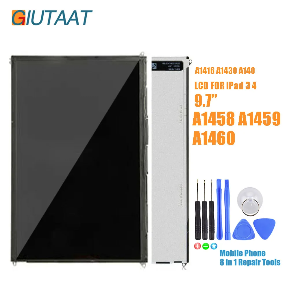 Новый 9 7-дюймовый ЖК-экран для iPad 3 4 iPad3 iPad4 A1416 A1430 A1403 A1458 A1459 A1460 ЖК-матричный экран