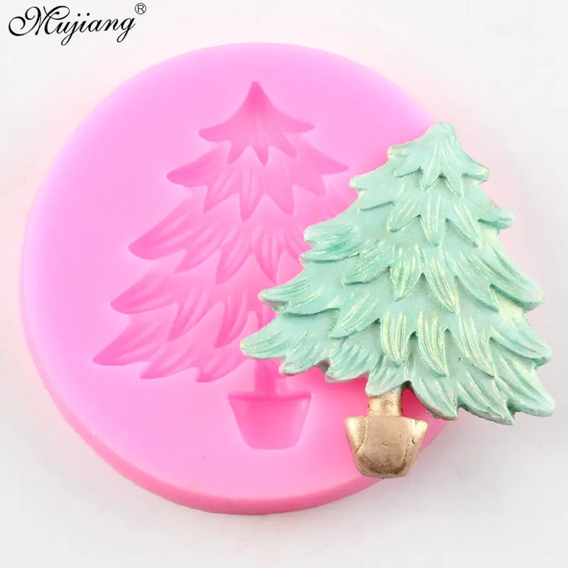 Good Christmas Tree Silicone Fondant Molds Cake Mold Chocolate Jelly