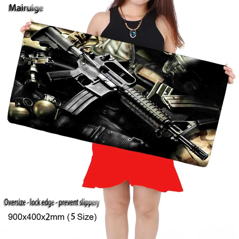 Mairuige black PC gaming mouse pad 22X18/24X20X0.12CM diving material anti-skid computer mouse pad for dota2 Star Wars csgo mat