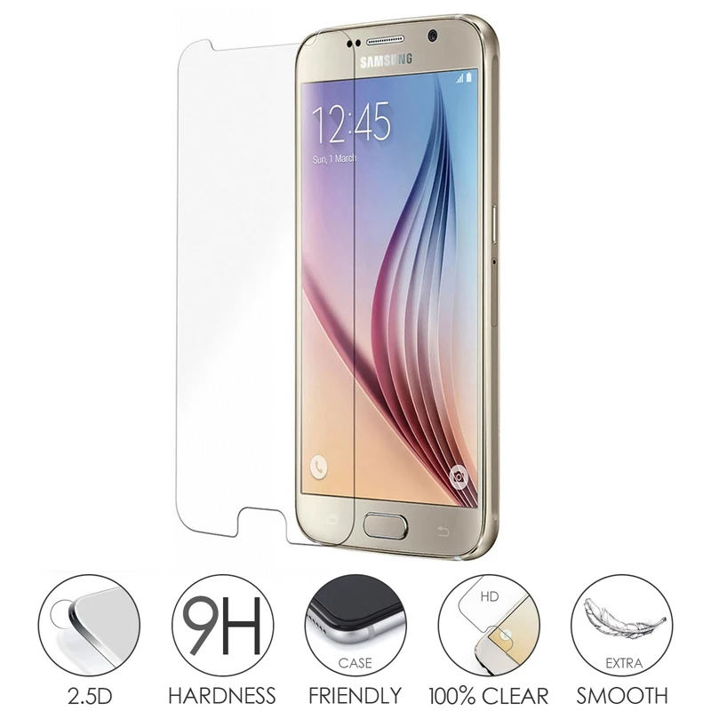 Закаленное Стекло-Экран Протектор Для Samsung Galaxy S3 S4 S5 S6 S7 J1 J3 J5 J7 2016