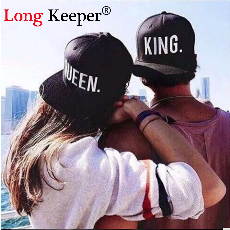 Длинная бейсболка с королем, королевой шляпа, бейсбольная кепка для мужчин и женщин, подарки для любимых девочек и мальчиков, Хип Бейсболка унисекс, последние короли Casquette