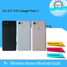 M& Sen для 5," htc Google Pixel 3 стеклянная задняя крышка для батареи чехол+ отпечаток пальца+ стеклянная линза для Google Pixel 3 задний корпус