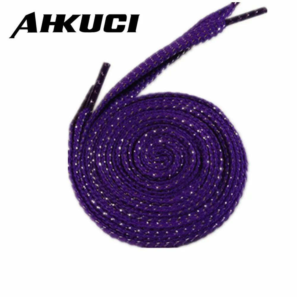 colored flat shoelaces
