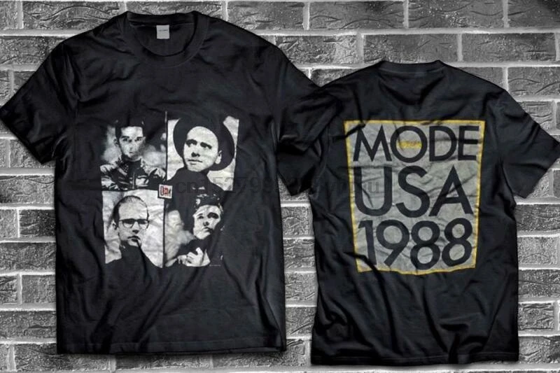 

Vtg 1988 Depeche Mode USA Tour T-Shirt Concert RARE!!Vintage Cool Body top #