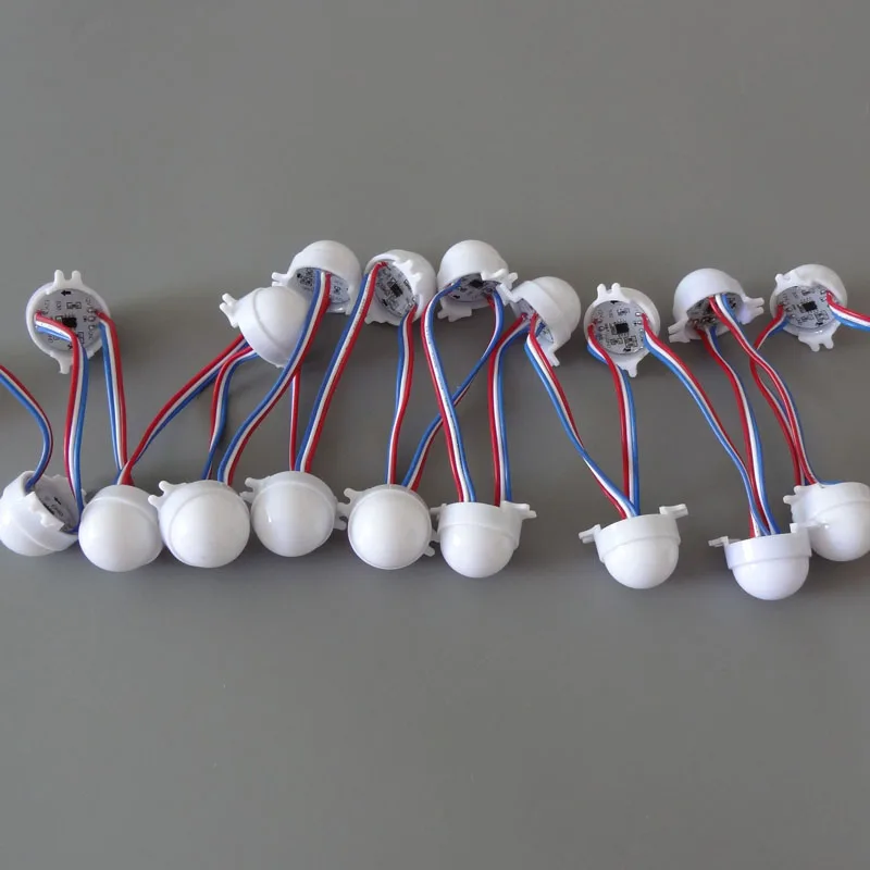 Диаметр 30 мм 12 В WS2811 IC3 Адресный светодиодный умный модуль 0 72 Вт Полноцветный RGB