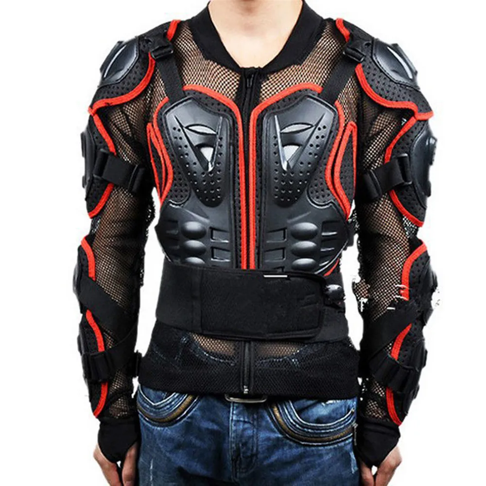 

Franchise Men Motorcycle Protective Armor Protection Jackets Full Body Armor Jacket Motocross Racing Spine Chest Protecto Coat #