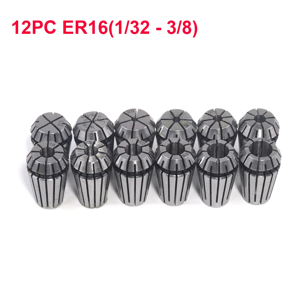 1PC Spring Collet Set ER40 1//16/" 1//4/" 1//32/" 3//8/" 1//2/" 3//32/" 7//32/" 1/" 1//8/" 3//4/"