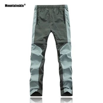 

Mountainskin Men's Summer Quick Dry Removable Pants Sport Outdoor Ultra Light Breathable Camping Trekking Fishing Trousers VA401