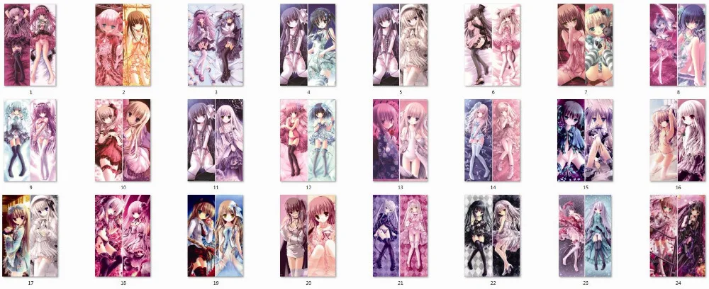 

tinkle White Nights tea party Paintings Cafe Little Wish anime Characters lovely loli throw pillow cover body Pillowcase