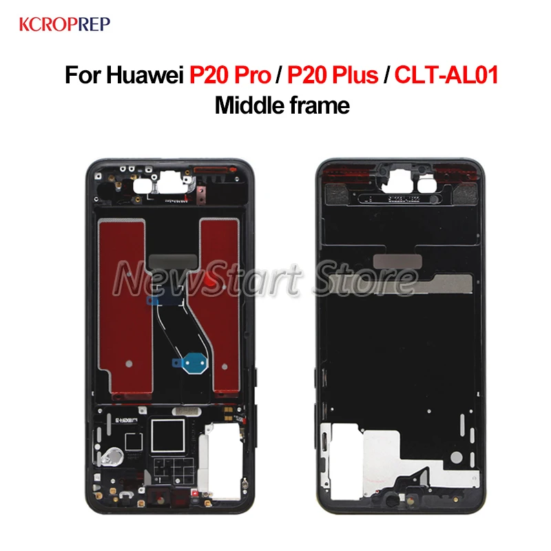 

Middle Frame For Huawei P20 Pro Front LCD Frame Bezel Chassis Replacement Repair Parts For Huawei P20 Plus CLT-AL01 Bezel Middle