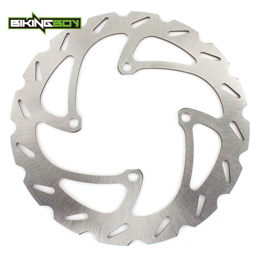 

BIKINGBOY Front Brake Disc Disk Rotor for Kawasaki KX 125 250 03-05 KX250F 2004 2005 KXF KX-F for Suzuki RM-Z RMZ 250 04 05 06