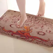 Дерево стиль коврик для ванной комнаты, смешной Противоскользящий коврик для ванной, занавески для душа s аксессуары, соответствующие вашей душевой занавеске