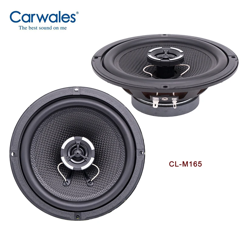 Carwales 6,5 ''2-полосный коаксиальный динамик автомобильный аудио Громкоговоритель для автомобиля парные Автомобильные колонки s 6,5 дюйма 2 шт