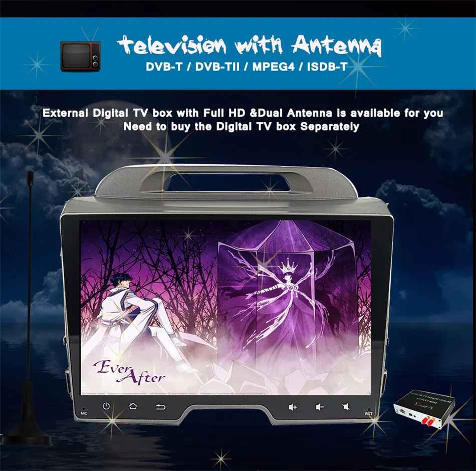 Best 4G+64G Android 9.0 car dvd player for KIA Sportage 2011 2012 2013 2014 2015 car stereo headunit gps navigation Audio Video Radio 4 Best 4G+64G Android 9.0 car dvd player for KIA Sportage 2011 2012 2013 2014 2015 car stereo headunit gps navigation Audio Video Radio 4