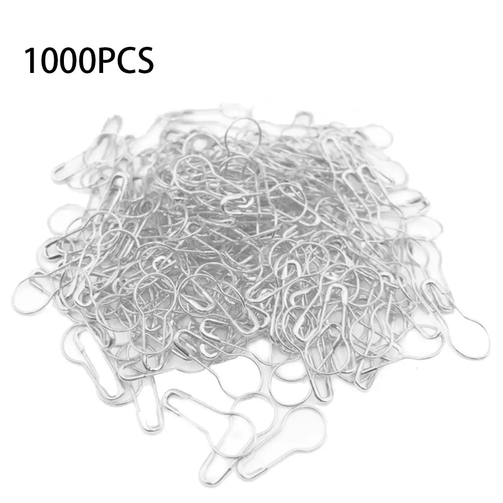 

1000pcs/pack Pins Gourd Shape Metal Clips Knitting Stitch Marker Tag Pin iron