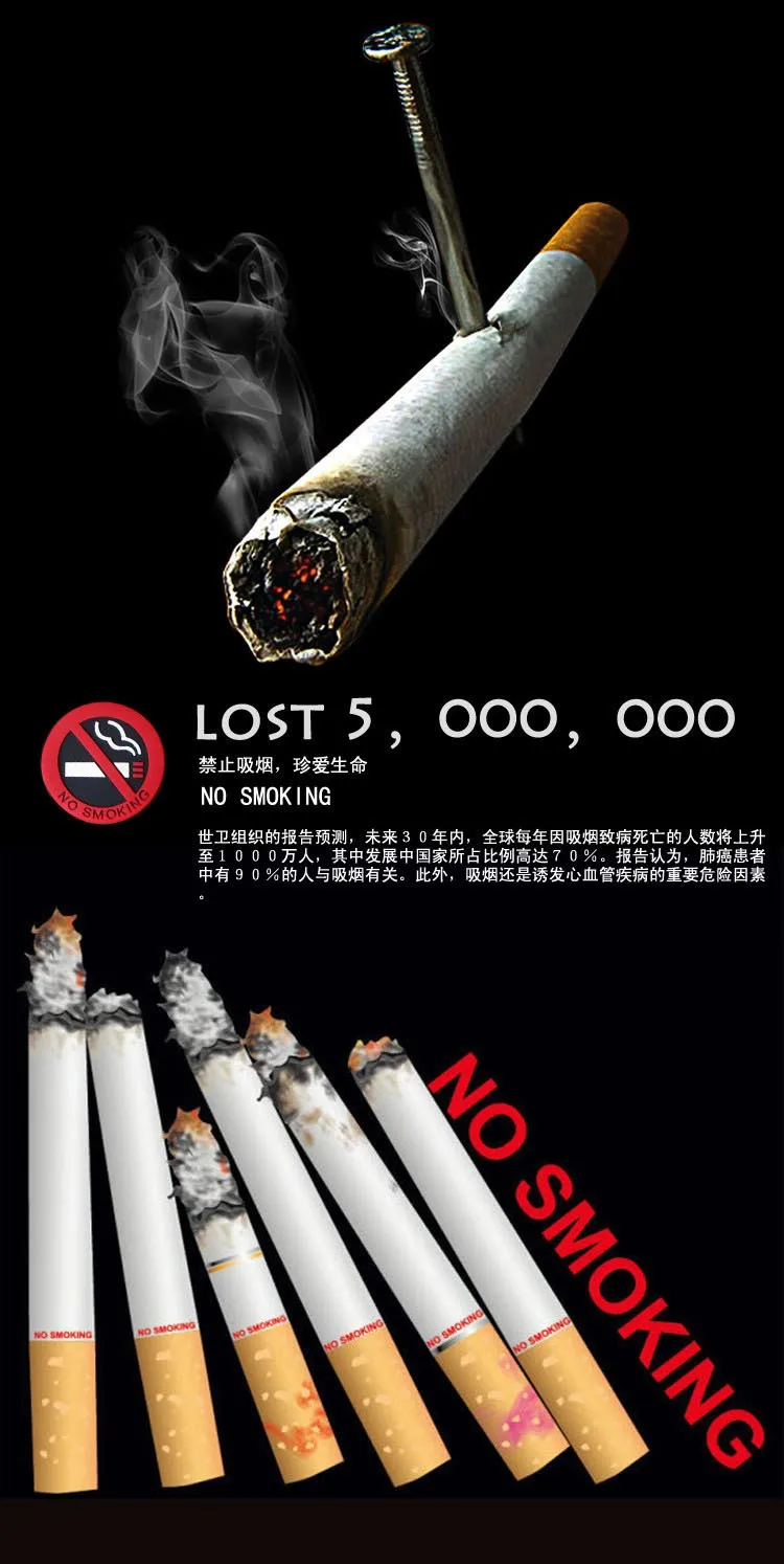 Резиновые курение запрещено Ban предупреждение о запрете курения наклейки логотип колёс автомобиля наклейки броский красный 1 шт./компл