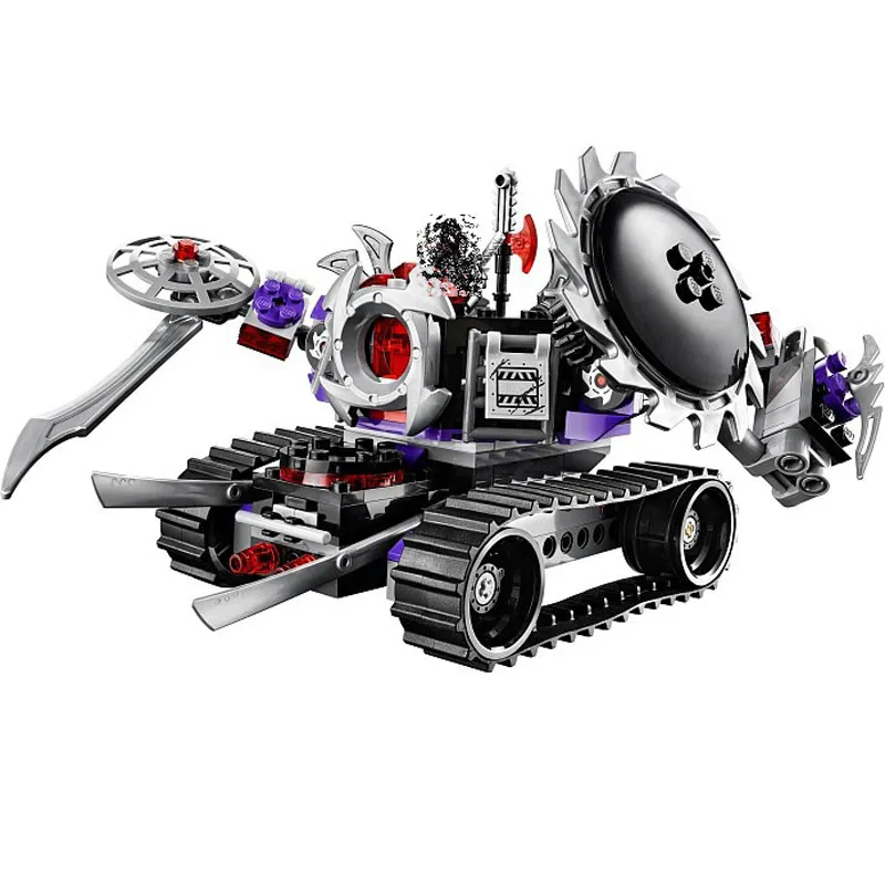 Bela 10221 252 шт ниндзя Destructoid Rebooted Nindroid Swords Mech Arms Модель Строительный блок Сборка