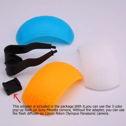 3 color Pop-Up Flash Diffuser 1