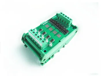 

PLC driver board amplifier board optically isolated output board 4 transistor module