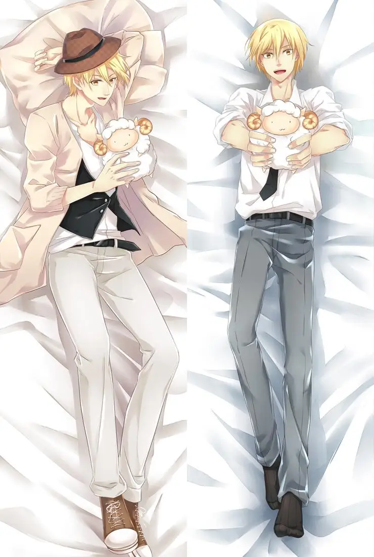 Японские Аниме Kuroko No баскетбольные персонажи Tetsuya Kagami Taiga Dakimakura наволочка