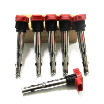 

Hot 6pcs Ignition Coil For Audi A4 A5 2.8 3.0 Quattro T ouareg 06E905115E