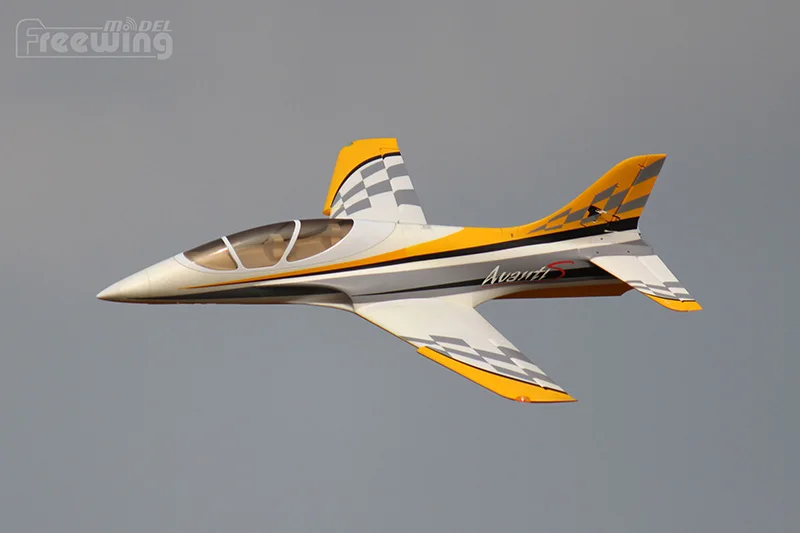 Freewing rc самолет Avanti S 80 мм edf реактивный комплект с сервоприводами