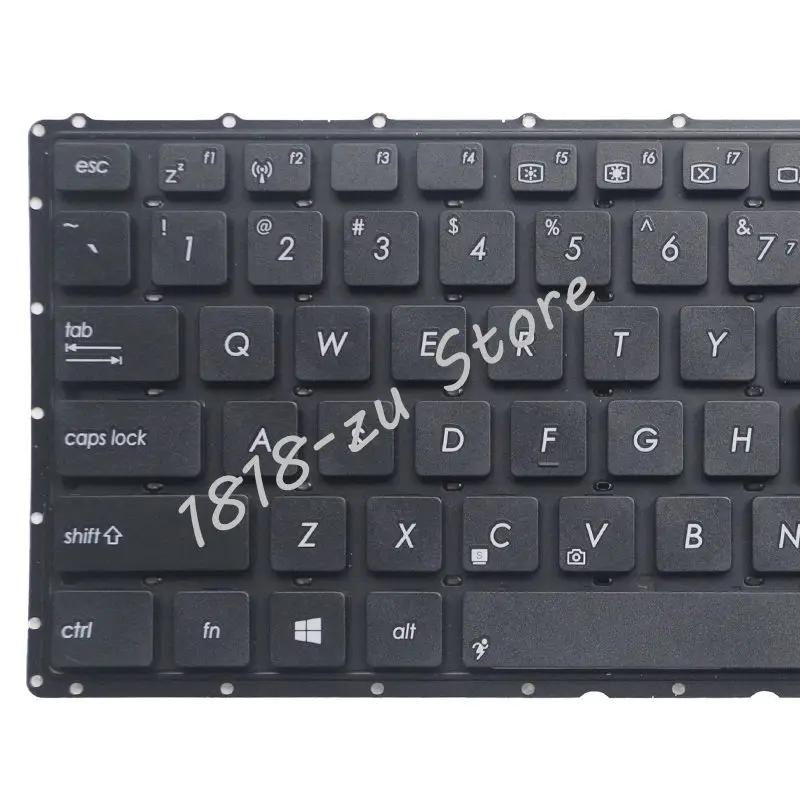 YALUZU! Ноутбук английская клавиатура для ASUS X451C F401E V451 A450LC R409E R409L R454LJ без рамки американская Клавиатура