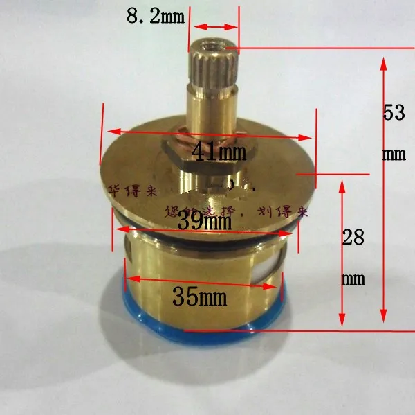 Керамический картридж аксессуар для быстрого открытия заподлицо клапан Core Crouch Irrigator продукт полный медный ручка переключатель Ремонт Запчасти