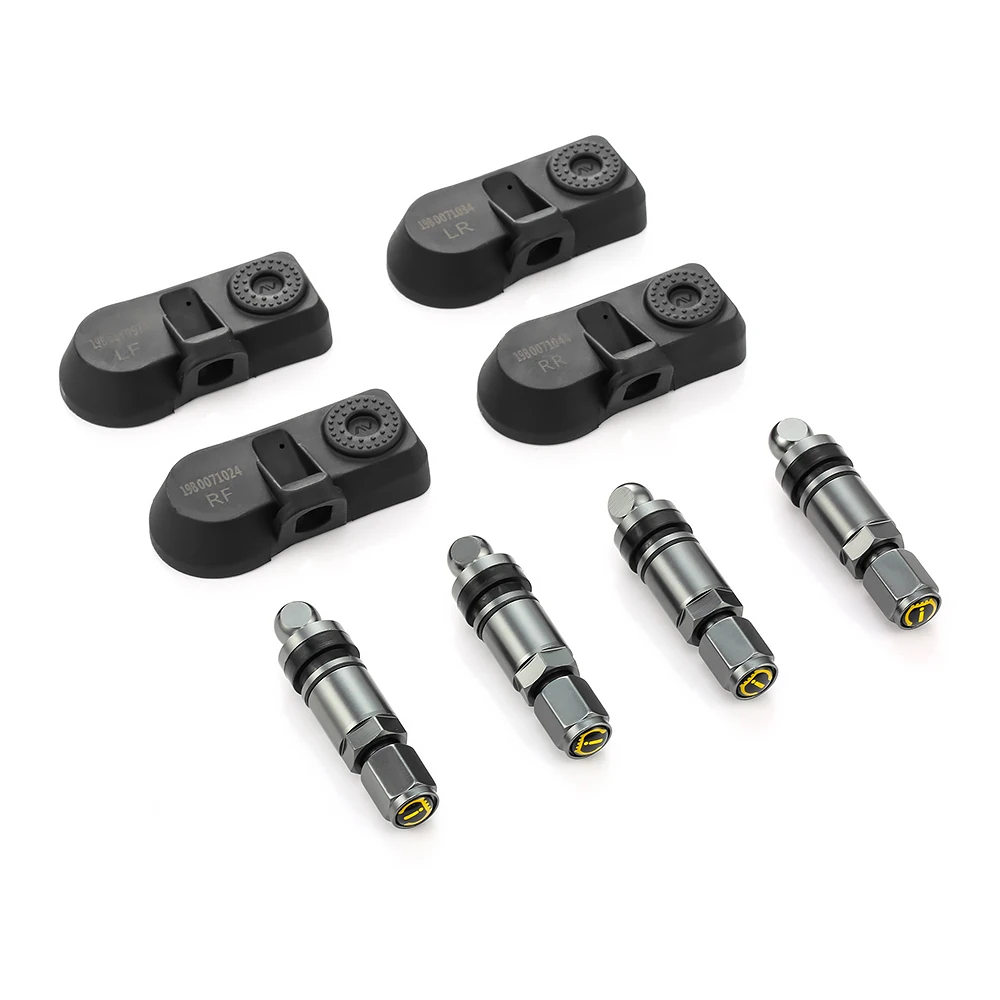 T881B TPMS датчик давления в шинах Система мониторинга 4 давления в шинах TPMS внутренний/внешний Универсальный беспроводной дисплей в режиме реального времени