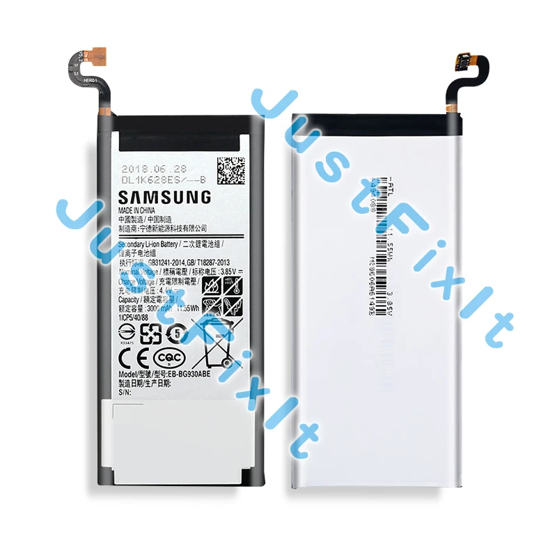 EB-BG930ABE Батарея для samsung Galaxy S7 G930 G930F G930FD G930W8 G9300 G9308 3000 мА/ч, телефонная батарея