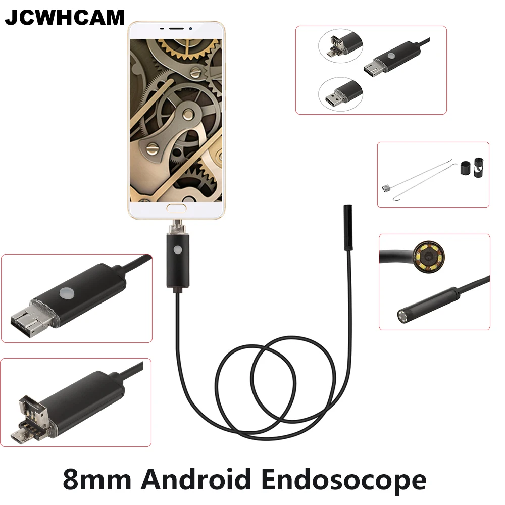 USB//Type C Wasserdichtes Endoskop Inspektion Kamera for Samsung S8 LG G5 G6 V20