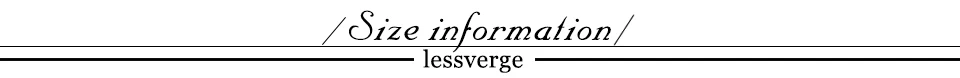 Size Information