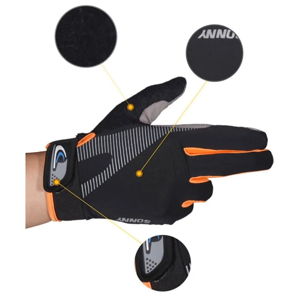 High Elasticity Anti-slip Working Gloves Unisex Outdoor Cycling Gloves Breathable Riding Gloves with Screen-Touchable S M L New