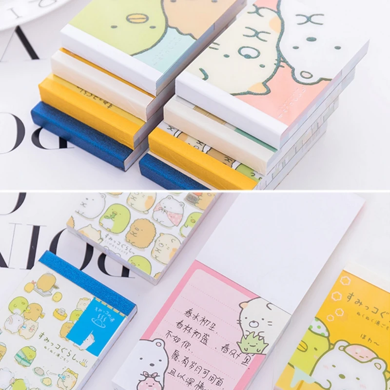 Сумико гураши мультфильм DIY мягкий чехол мини блокнот дневник карманный блокнот