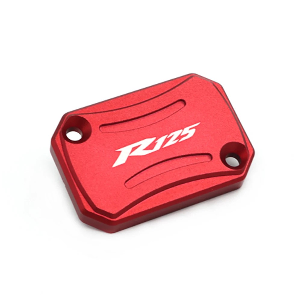 For YAMAHA YZF-R125 YZFR125 YZF R125- Front Brake Reservoir Cover Motorcycle Master Cylinder Oil Fluid Cap With Logo